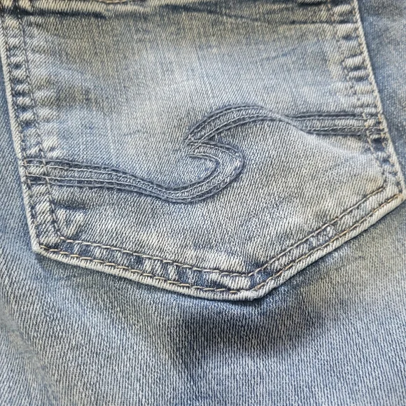 Silver Avery Slim Bootcut Jeans - Picture 7 of 10